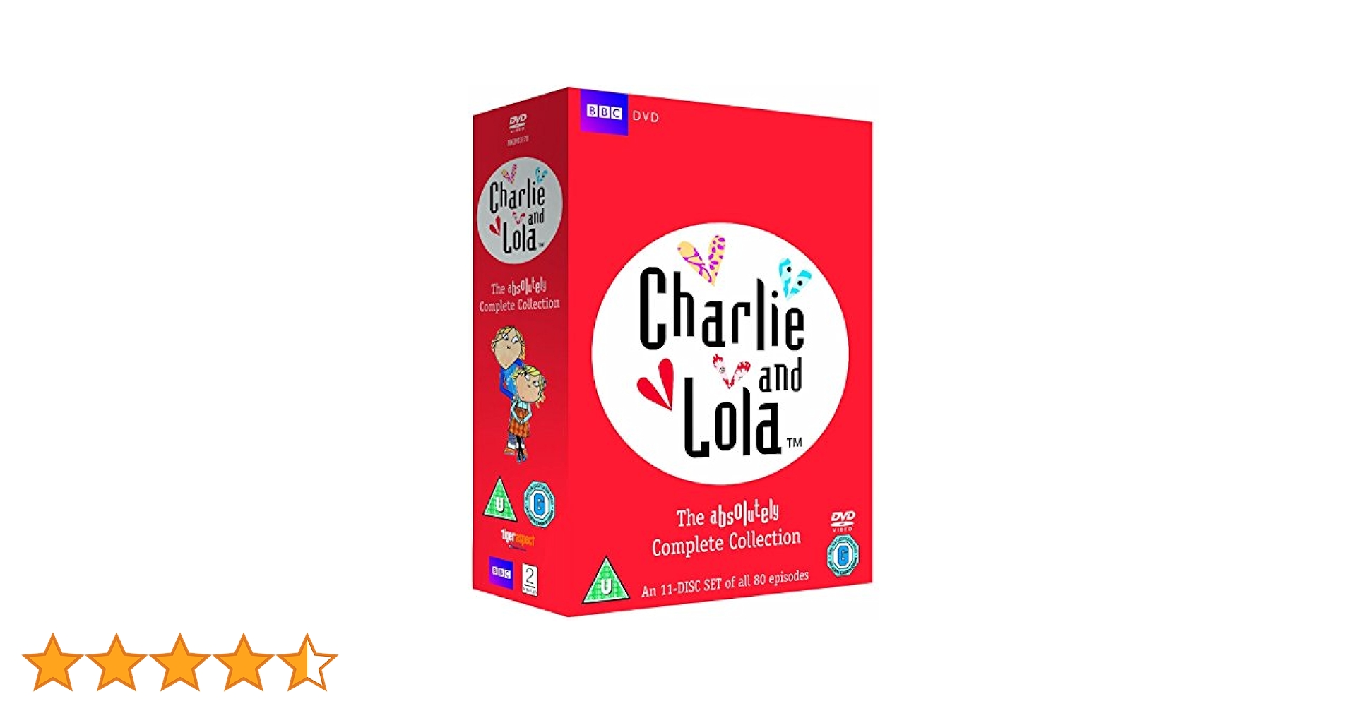 Charlie and Lola 11枚コレクションPAL方式 Amazon.co.jp: Charlie and Lola - The Absolutely Complete